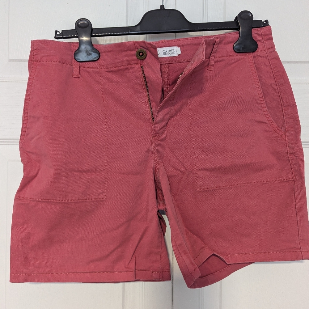 Carve Designs Salmon Pink Shorts